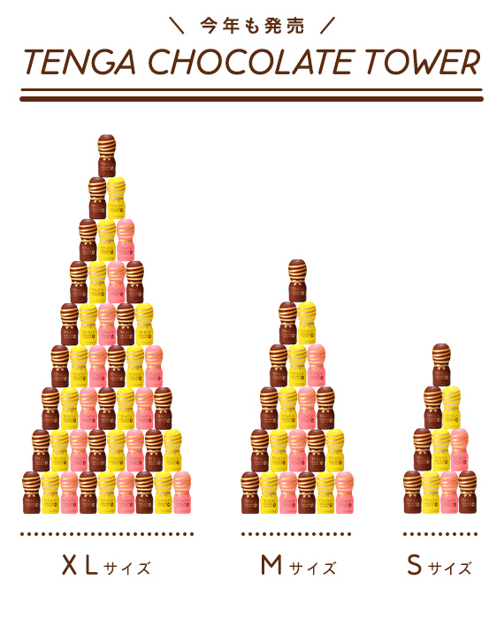 TENGAチョコレートタワー